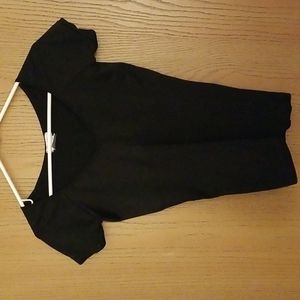 Black t-shirt shirt